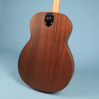 1960s Vintage Fender Newporter Acoustic Guitar Mahogany w/ Case Excellent Con. image 13