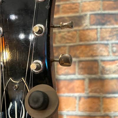 RARE! Epiphone Caiola 1966 ALL Original-1 5/8” Nut-Slim Taper Neck-Faded Cherry image 23