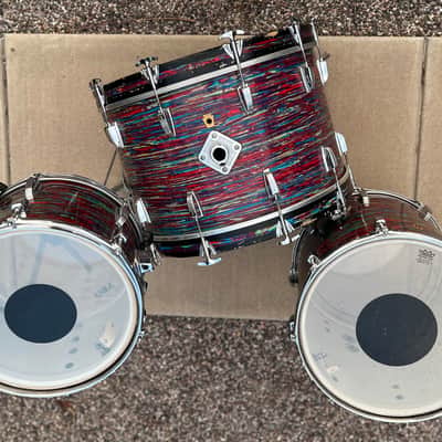 Ludwig Super Classic 1967 - Psychedelic Red image 9