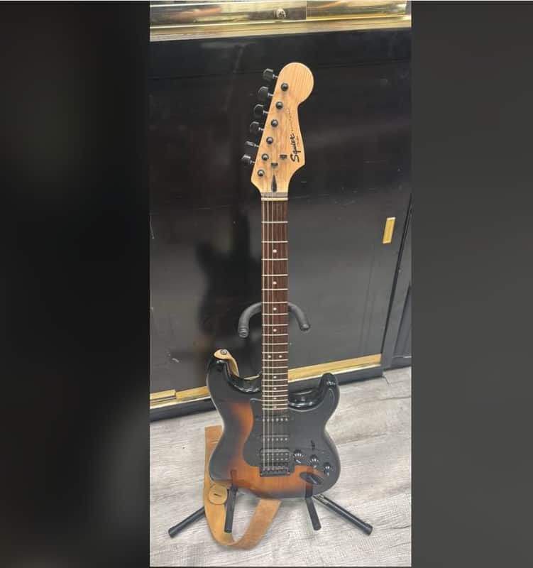 Squier Bullet Strat Electric Guitar Sunburst image 1