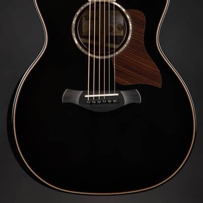 Taylor Next Generation Builder's Edition 814ce Blacktop - Adirondack Spruce & Indian Rosewood #1207166004 image 3