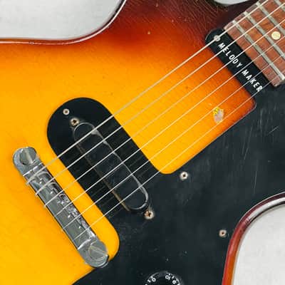 Gibson Melody Maker Double Cutaway 1963 - Sunburst image 7