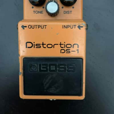 Boss DS-1 Distortion (Black Label, Long Dash) 1978 - 1982 - Orange image 1