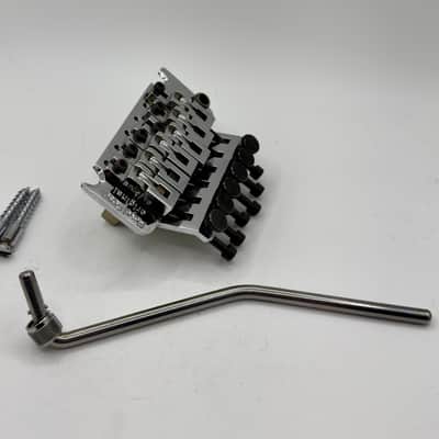 Floyd Rose Original Double Locking Tremolo Bridge Made In Germany 1990’s - Chrome image 2