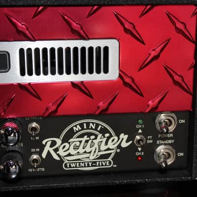 Mesa Boogie Mini Rectifier Twenty-Five (Red) 2-Channel 25-Watt Guitar Amp Head image 2
