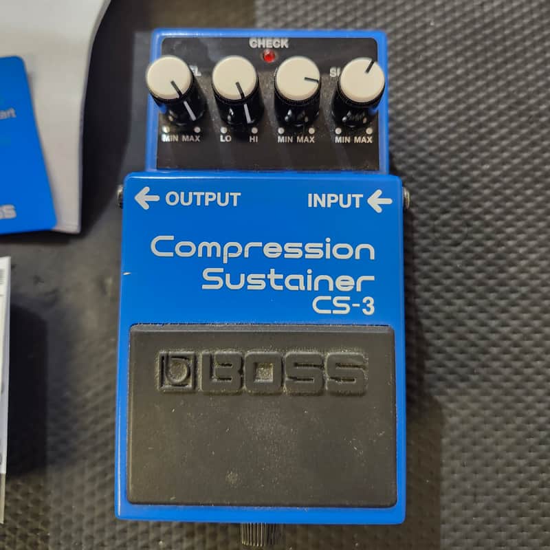 Boss CS-3 Compression Sustainer (Silver Label)