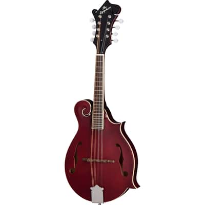 Epiphone F-5 Studio 8-String Mandolin - Wine Red Satin image 2