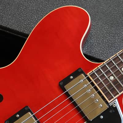 2011 Gibson ES-335 Dot Semi-Hollow Electric Guitar Figured Cherry Red + OHSC image 3