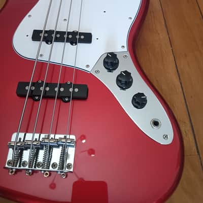 Fender Jazzbass 2014 - Candy Apple Red image 5