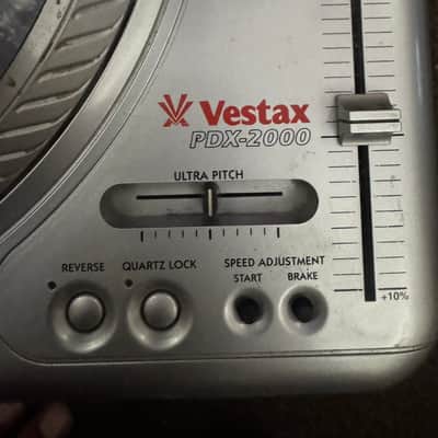 Vestax PDX-2000 Turntables Pair - Flight Cases - Dustcovers - Premium Mats & Stanton Kit image 5