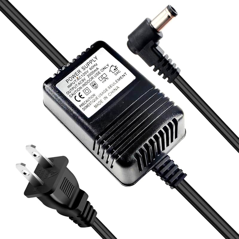 9V 2A Ac Power Adapter For Line 6 Floor Pod Plus,Line 6 Bass Pod,Bass Pod Xt Live,Jm4 Looper,For Line 6 Pod Digitech Rp Gnx Multi Guitar Effects image 1