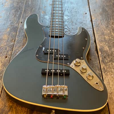 Fender Aerodyne Jazz Bass MIJ JD-Serial 2015 Japanese Domestic Dolphin Grey image 1