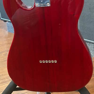 Fender Player II Telecaster 2025 - Transparent Cherry / 5lbs. 13.4oz. !!! #MX25017553 image 3