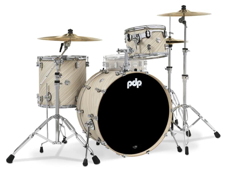 PDP Concept Maple Series 3-Piece Rock Shell Pack, Twisted Ivory image 1