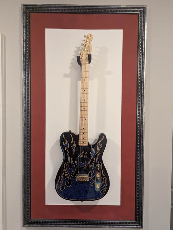 Fender James Burton Telecaster - Blue Paisley Flames (Free Shipping)