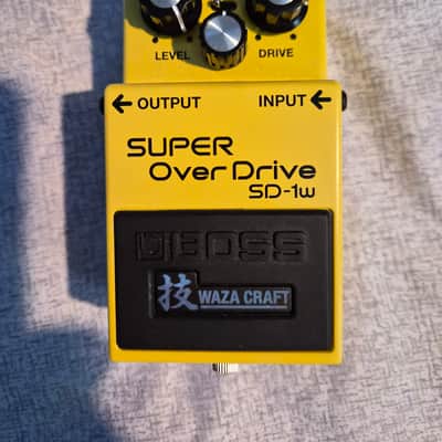 Boss SD-1W Super Overdrive Waza Craft | Reverb