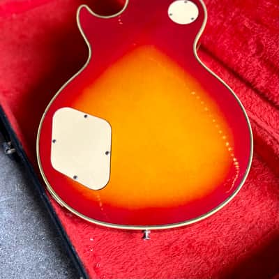 Greco EG-600 Custom Ace Frehley 1978 - Cherry sunburst 3 pickup les paul Singlecut original vintage Fujigen MIJ Japan MOT image 11