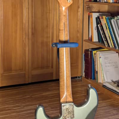 Mario Martin S Style Guitar- Metallic Charcoal Frost image 21