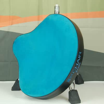 Immagine Used TAMA 1st Chair Glide Rider HYDRAULIX Drum Throne With Cloth Top Seat, Blue - 2