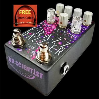 Dual Channel Fuzz Pedal! Dr. Scientist Frazz Dazzler V2 Premium Wide Range Fuzz Tones+3 Band EQ image 2