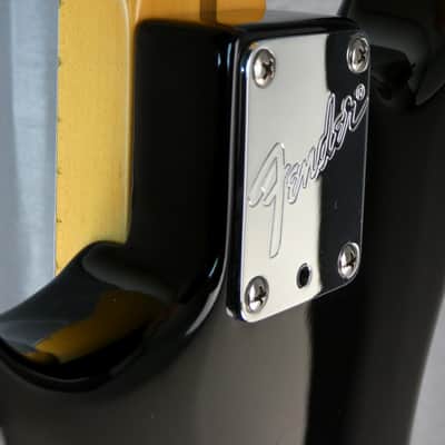 FENDER Stratocaster American Deluxe 1995 - Black - USA image 8