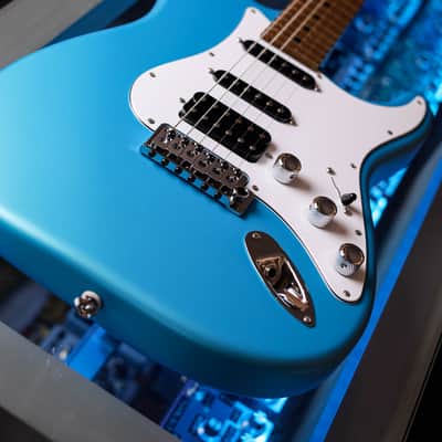 Suhr Classic S Custom - Satin Blue Chill image 3