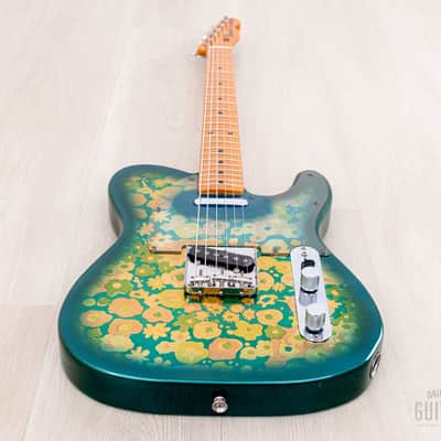 1987 Fender Telecaster Blue Flower '69 Vintage Reissue TL69-75, Collector-Grade, Japan MIJ Fujigen image 11