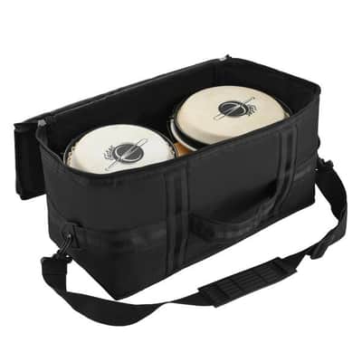 Wood 6" + 7" Bongo Drum with Soft Case (Bag) image 9