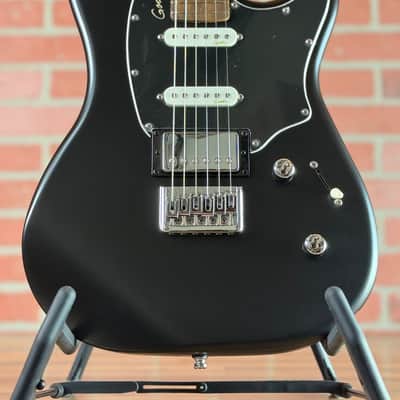 Godin Session HT Electric Guitar - Matte Black RN image 2