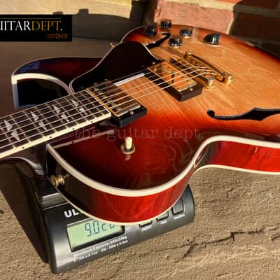♚RARE♚MINTY 2010 Gibson CUSTOM SHOP ES-137 Custom♚AAA♚EBONY♚TRIBURST♚COA♚335*339 image 23