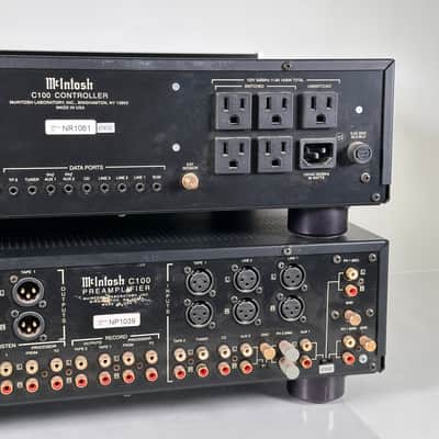 McIntosh C100 Preamplifier & C100 Controller Dual Chassis image 12