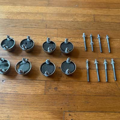 8 pack Vintage DW / Camco Collectors Turrent 80's 90' Style drum lugs image 9