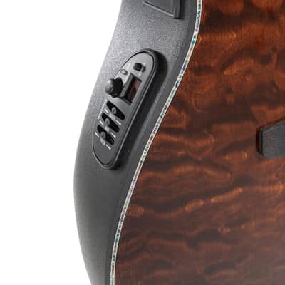 Ovation Celebrity Elite Plus E-Acoustic Guitar CE44P-TGE Dark Tiger Eye (CE44P-TGE-G) image 10