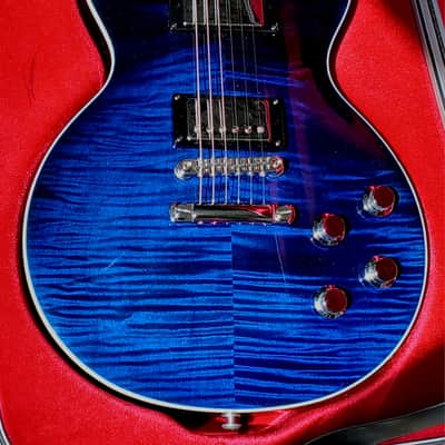 Gibson Les Paul Standard HP-II with Locking Grover Tuners 2018 - Cobalt Fade image 3