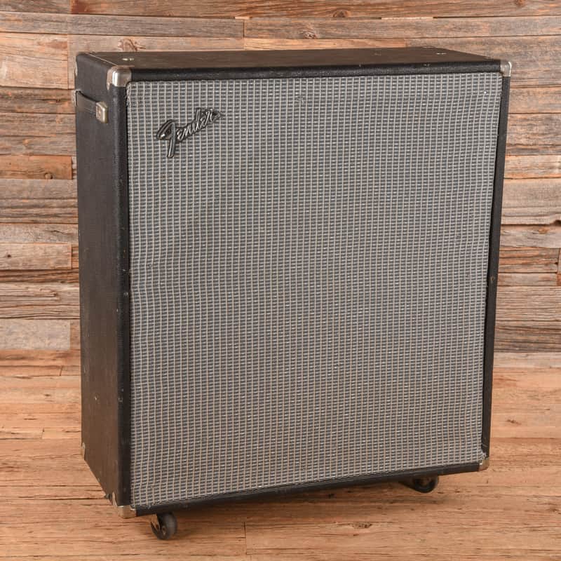 Fender Bassman 50 Speaker Cabinet Black 1973 image 1