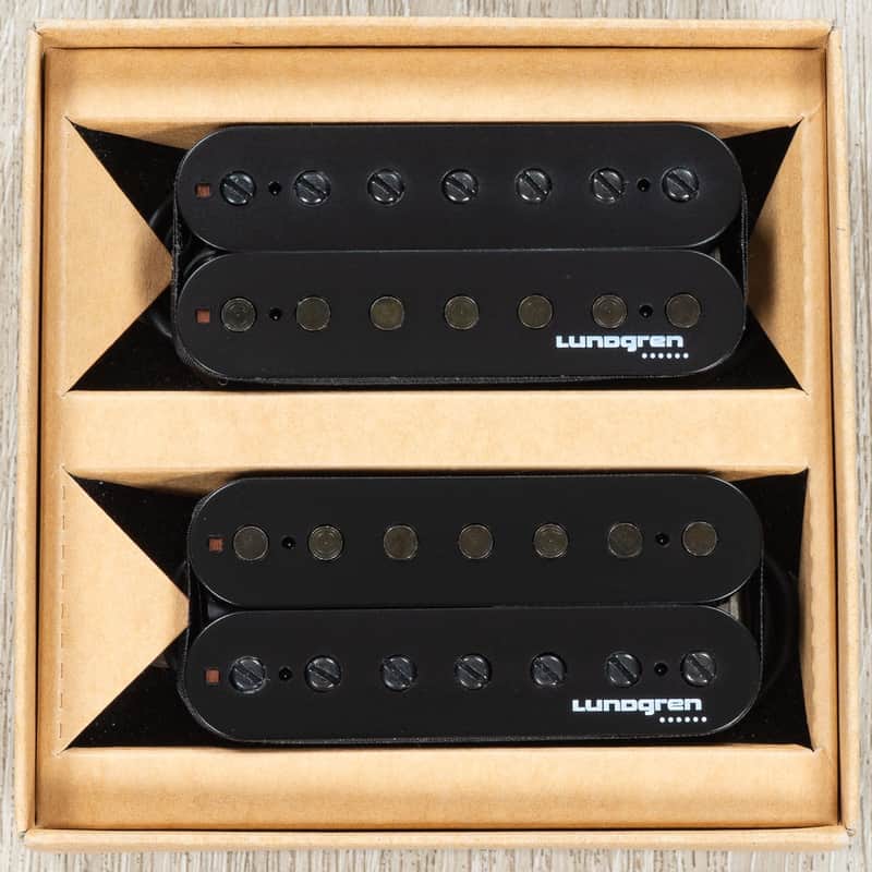 Lundgren The Anomaly 7 Per Nilsson Signature 7-String Humbucker Guitar Pickup Set, Black image 1