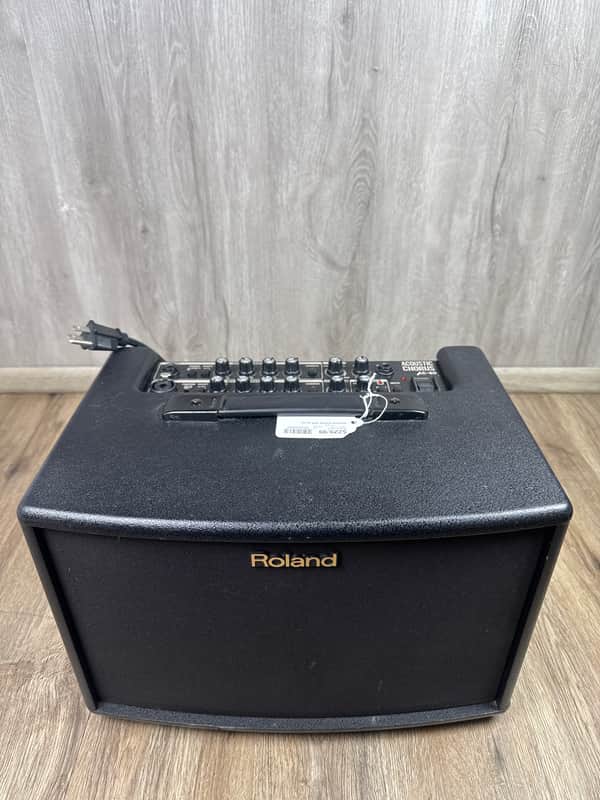 Roland AC-60 Acoustic Chorus 2-Channel 60-Watt 2x6.5" Acoustic Guitar Combo 2003 - Present - Black image 1