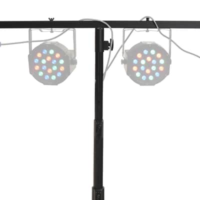 2 Rockville RLS5 11.5 Ft Air Lowering Metal Lighting T-Bar Stands+Flat-Base Legs image 5