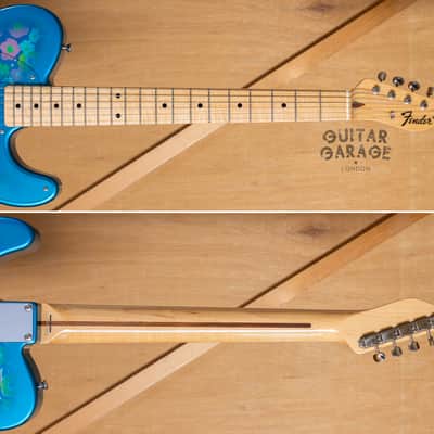2016 Fender Japan Telecaster 69 Vintage Reissue FSR Blue Flower metallic - stunning MIJ! image 4