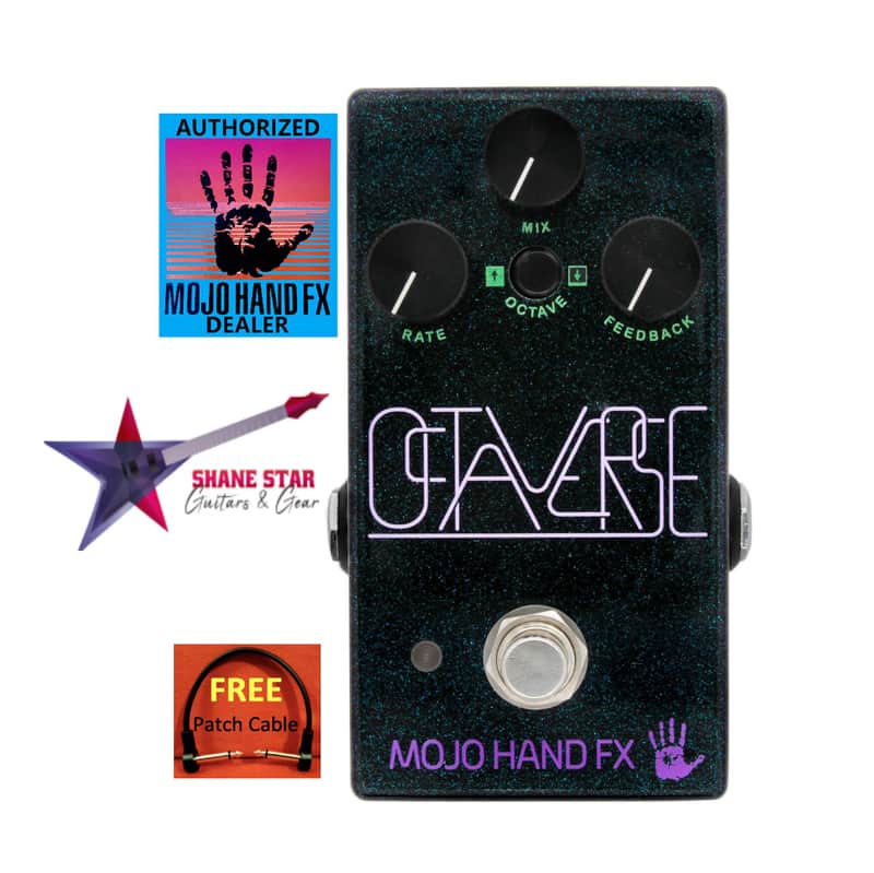 Mojo Hand FX Octaverse Reverse Delay/Octave Pedal High or Low Octave image 1