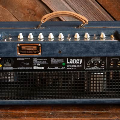 Laney Lionheart L20H 20-Watt Tube Guitar Amp Head - Blue image 2