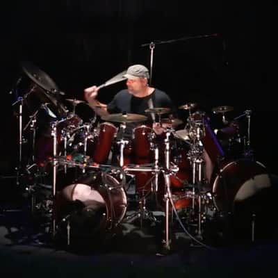 Tim "Herb" Alexander's PRIMUS 2014 Willie Wonka Tour, Tama Starclassic "Chocolate" 17-Piece Drum Set image 6