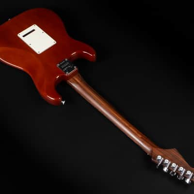 2019 Fender Rarities Series Flame Maple Top Thinline Stratocaster HSS - Violin Burst | USA Limited Edition Semi-Hollow Rosewood Neck Coil Split 3,18kg | CoA OHSC Bild 15