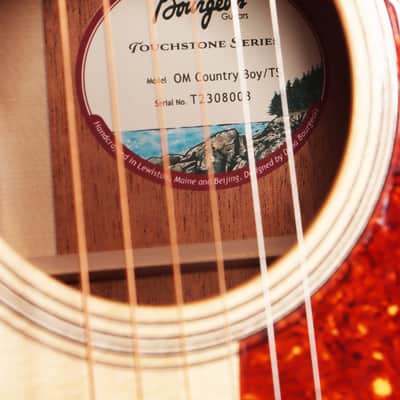 Bourgeois OM Countryboy Touchstone acoustic guitar Brand New image 3