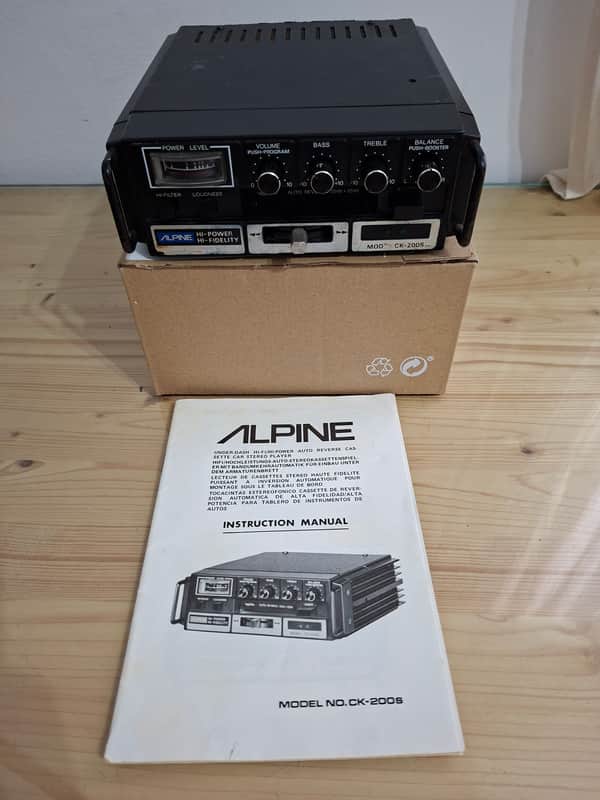 Alpine CK-200S 1980-90 image 1