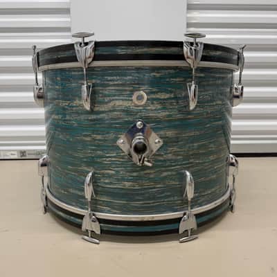 1973 W&A (Gretsch shells + hardware) “Perfection” Drum Set - Blue Oyster Pearl, Walberg and Auge image 16