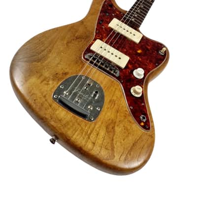 1962 Fender Jazzmaster - Natural Refin with 1971 Stratocaster Neck image 10
