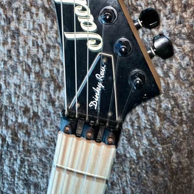 1992 Jackson MIJ Granite Stone Dinky Professional electric Guitar Floyd rose made in japan image 2