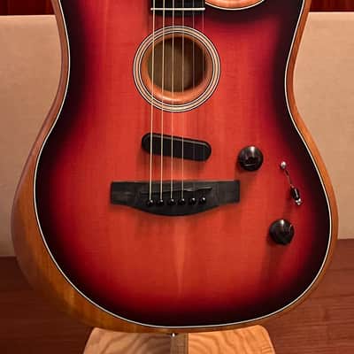 Fender American Acoustasonic Stratocaster 2021 - 3 Color Sunburst image 1