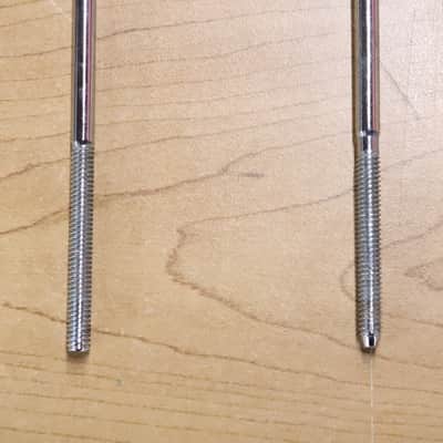 Ludwig USA 4 1/8" Chrome T Rods 5pk Vintage 1960's -70's image 2